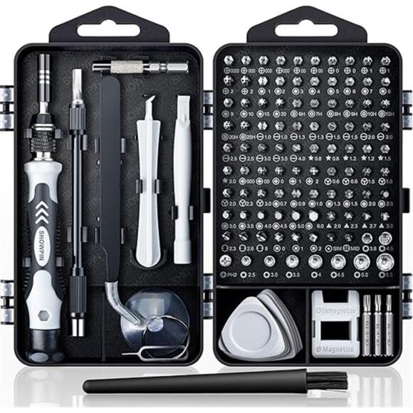 122 in 1 Precision Computer Screwdriver Kit, Laptop Screwdriver Sets - Picture 7 of 7